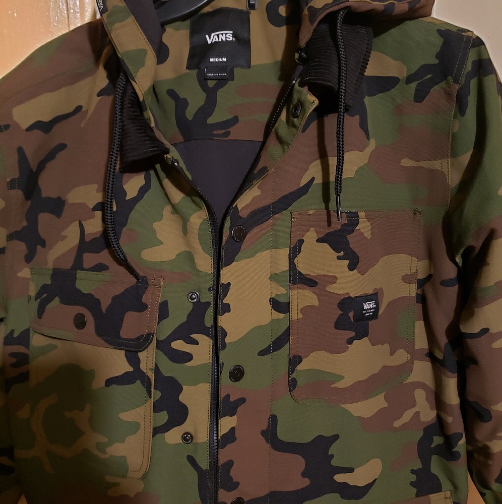Camo Vans coat